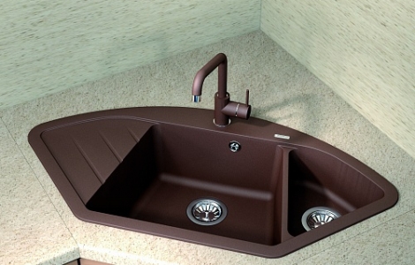 Кухонная мойка ВЕСТА